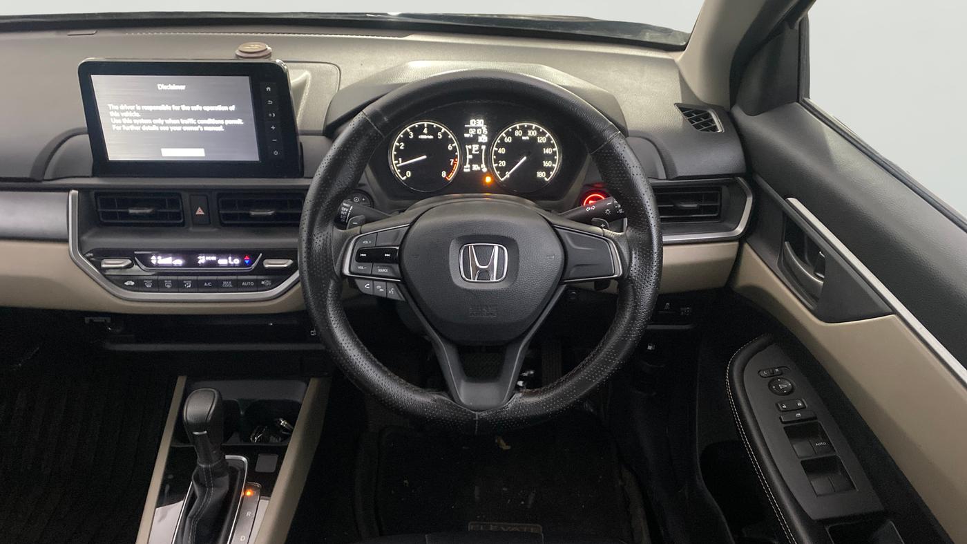2023 Honda ELEVATE V CVT, Petrol, Automatic, 21,013 km, Steering Wheel Close Up