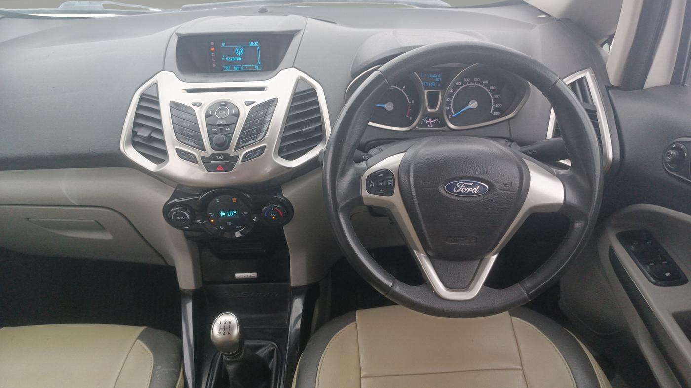 2016 Ford Ecosport TITANIUM 1.5L DIESEL, Diesel, Manual, 77,114 km, Steering Wheel Close Up