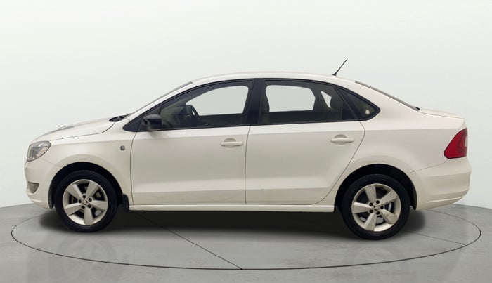 2014 Skoda Rapid ELEGANCE 1.6 MPI AT, CNG, Automatic, 43,105 km, Left Side