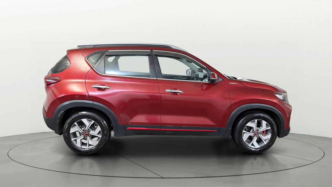 2020 KIA SONET GTX PLUS 1.0 DCT, Petrol, Automatic, 74,118 km, Right Side View