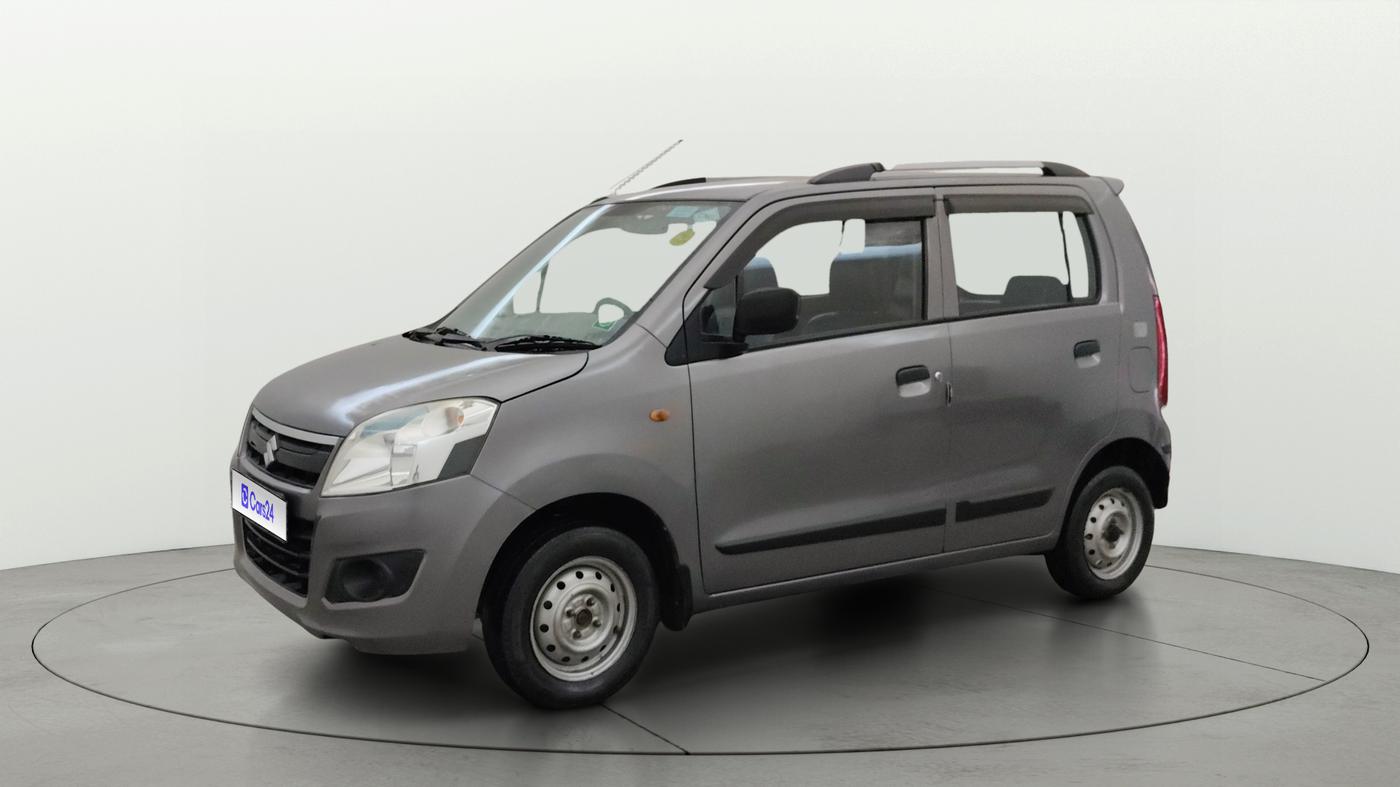 2018 Maruti Wagon R 1.0 LXI CNG, CNG, Manual, 92,468 km, Left Front Diagonal