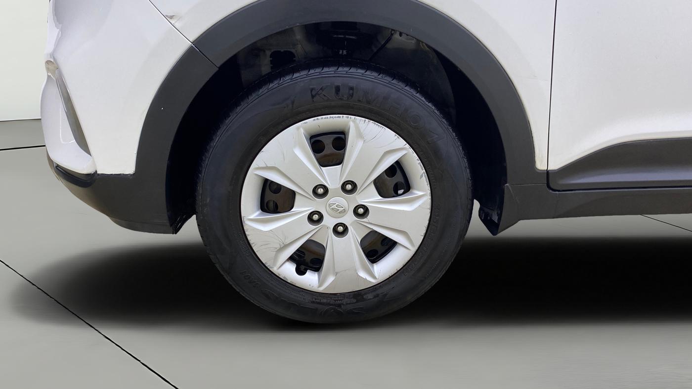 2018 Hyundai Creta E PLUS 1.6 PETROL, Petrol, Manual, 59,504 km, Left Front Wheel