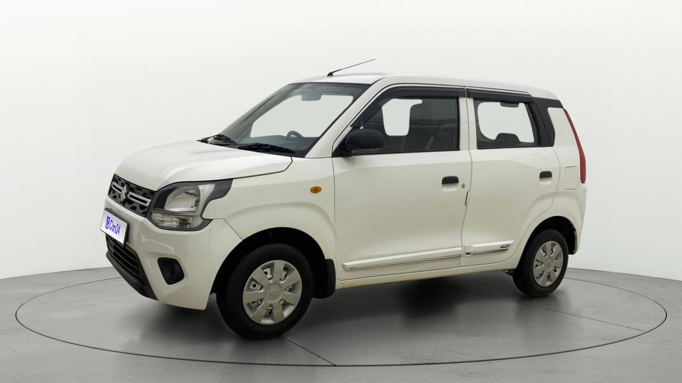 2021 Maruti New Wagon-R LXI CNG 1.0, CNG, Manual, 94,927 km, Left Front Diagonal