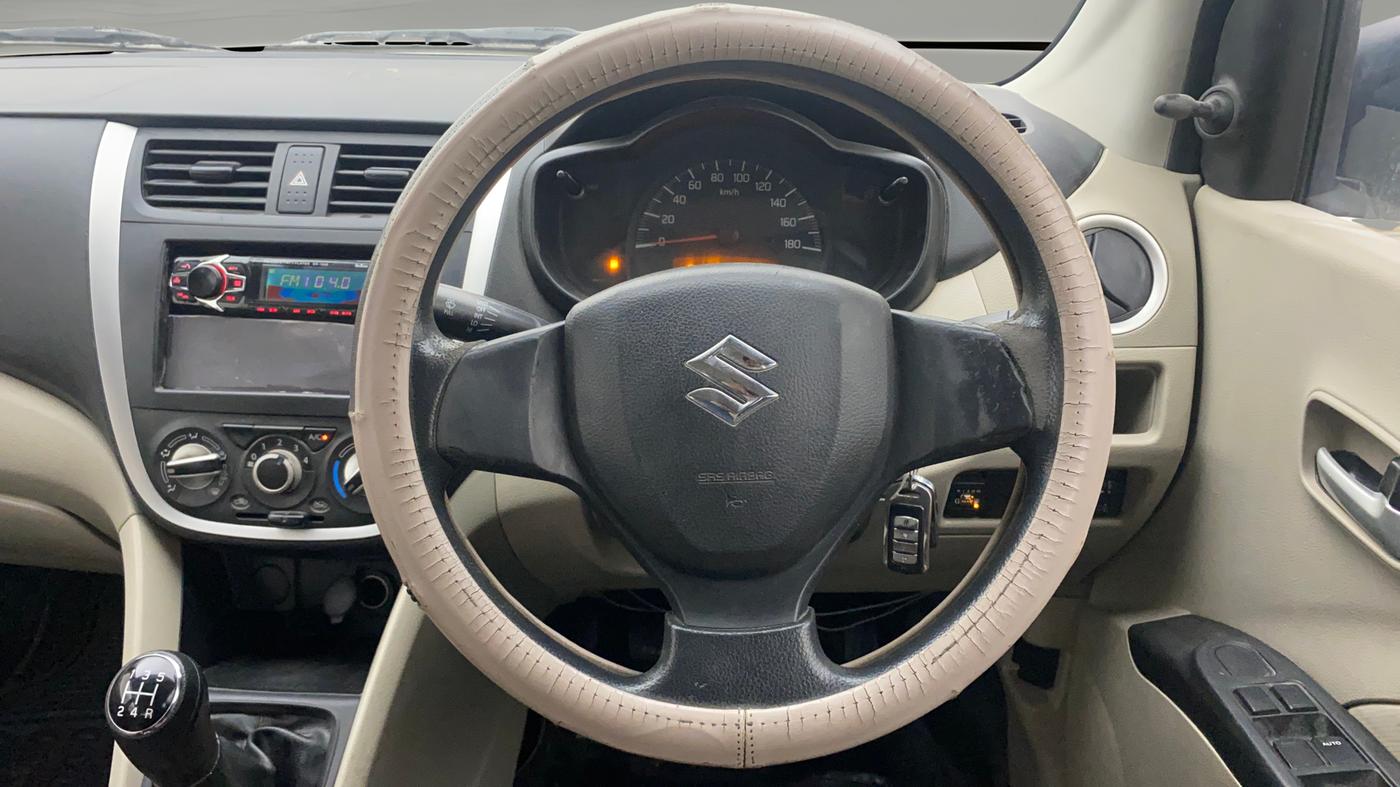 2018 Maruti Celerio VXI, CNG, Manual, 1,45,741 km, Steering Wheel Close Up