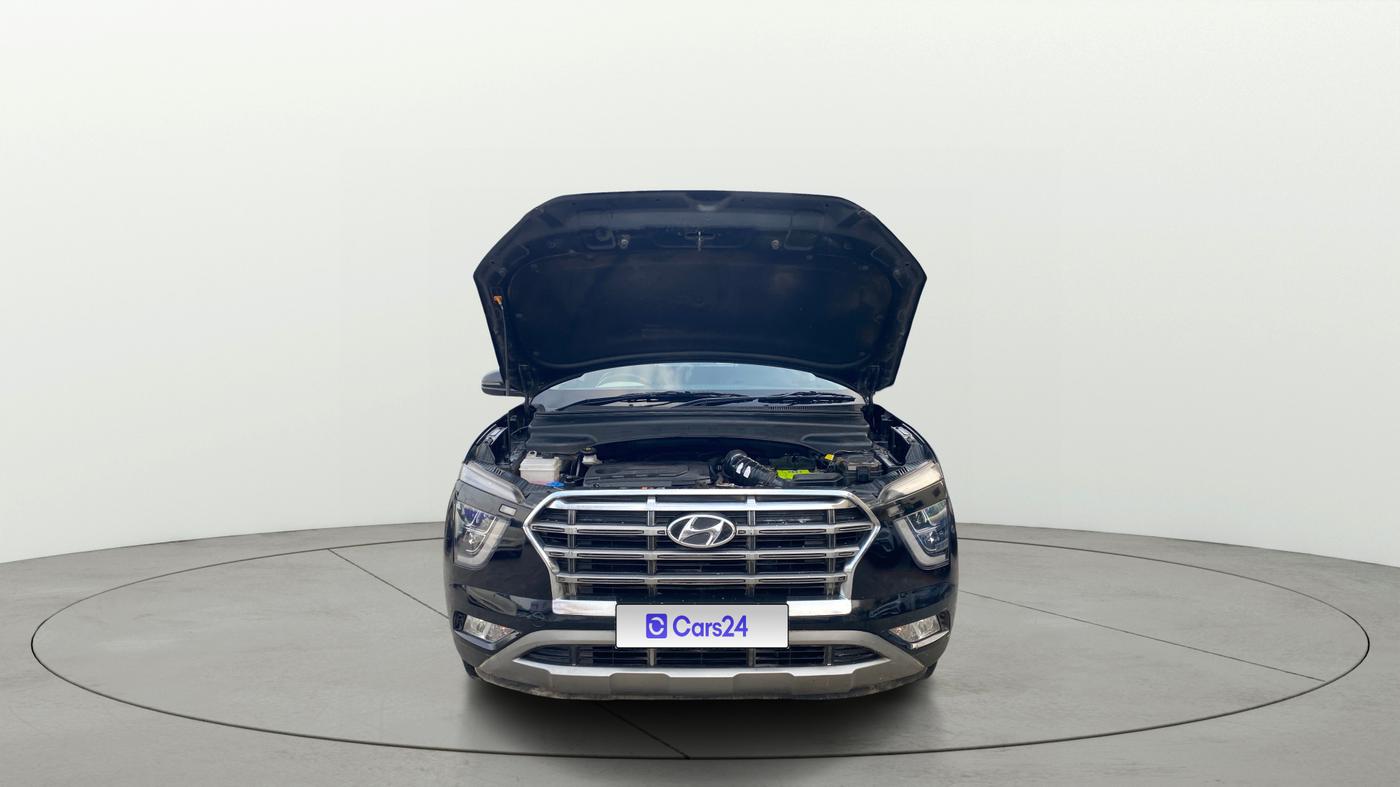 2021 Hyundai Creta SX (O) AT 1.5 DIESEL, Diesel, Automatic, 1,00,034 km, Open Bonet