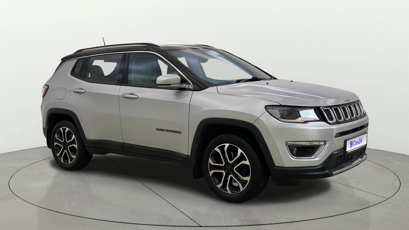 2020 Jeep Compass LIMITED PLUS PETROL AT, Petrol, Automatic, 29,556 km, Right Front Diagonal