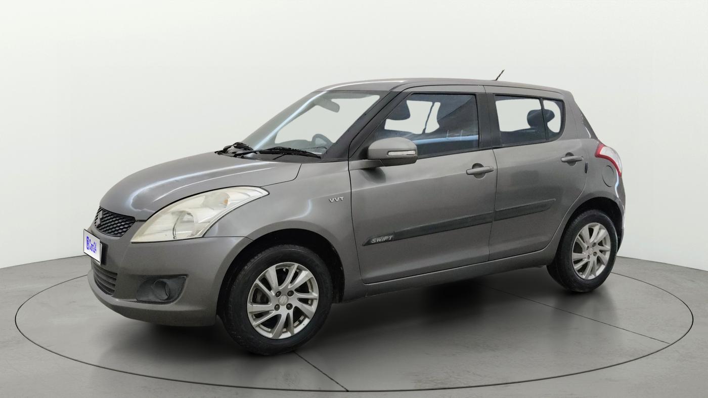 2013 Maruti Swift ZXI, Petrol, Manual, 46,487 km, Left Front Diagonal