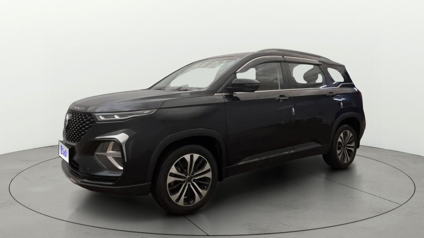 2022 MG HECTOR PLUS SHARP 1.5 PETROL TURBO CVT 6-STR, Petrol, Automatic, 42,456 km, Left Front Diagonal
