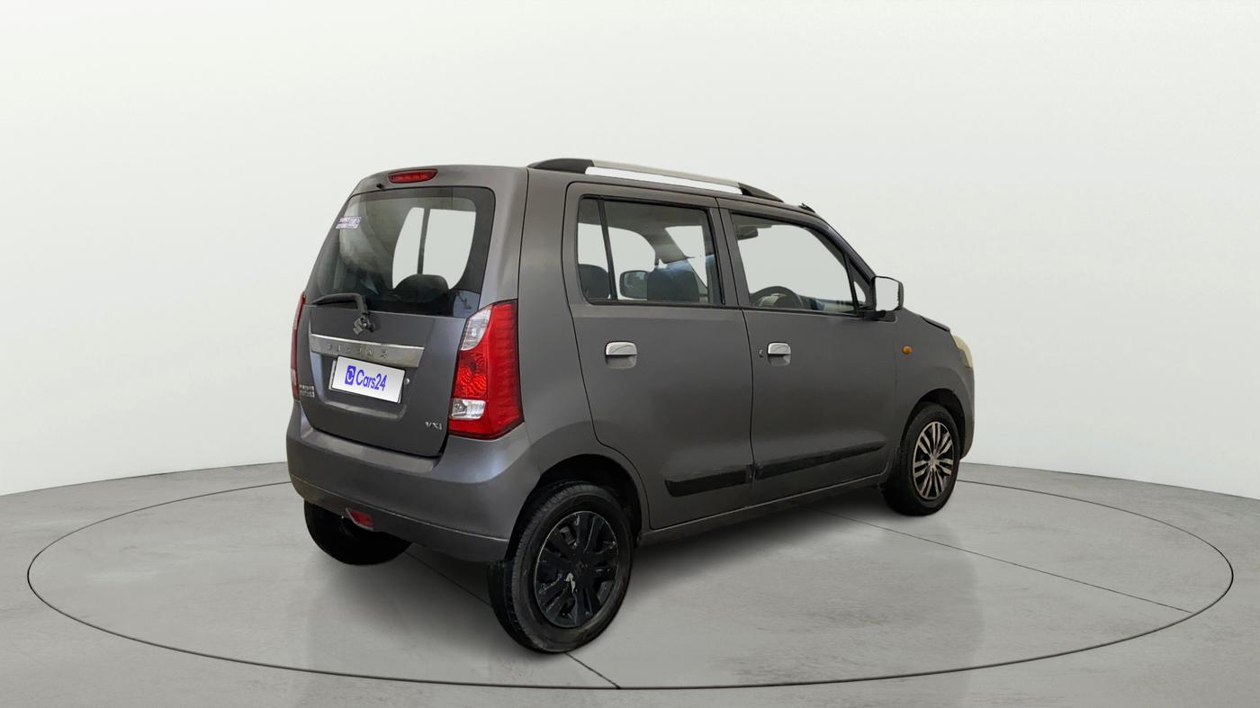 2015 Maruti Wagon R 1.0 VXI, Petrol, Manual, 1,15,070 km, Right Back Diagonal