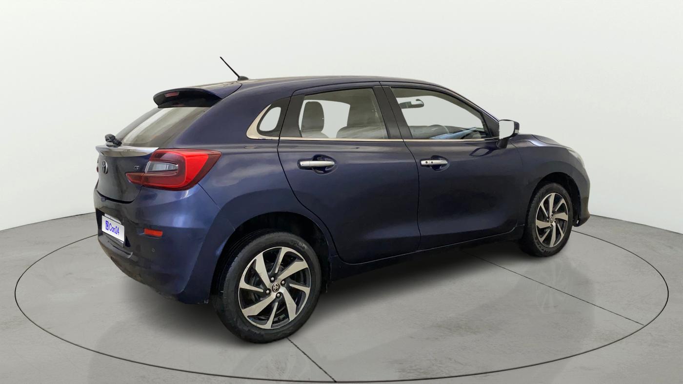 2022 Toyota Glanza G, Petrol, Manual, 68,370 km, Right Back Diagonal