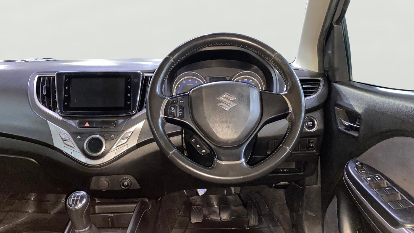 2019 Maruti Baleno ALPHA PETROL 1.2, Petrol, Manual, 93,879 km, Steering Wheel Close Up