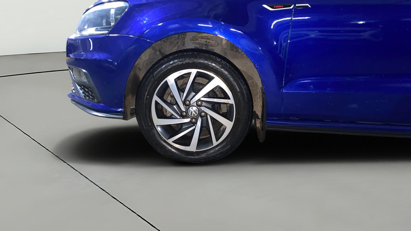 2021 Volkswagen Polo COMFORTLINE 1.0L TSI, Petrol, Manual, 17,849 km, Left Front Wheel