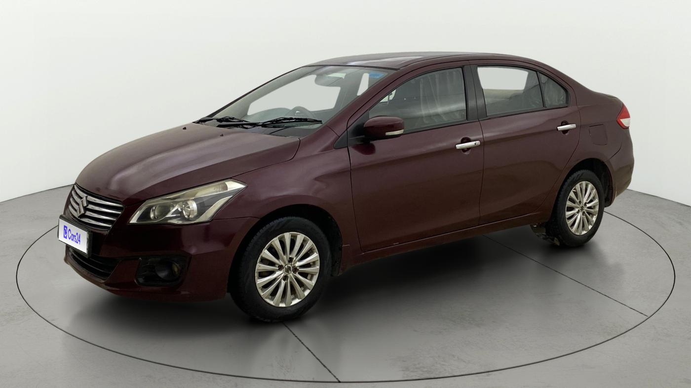 2015 Maruti Ciaz ZXI, Petrol, Manual, 1,02,616 km, Left Front Diagonal