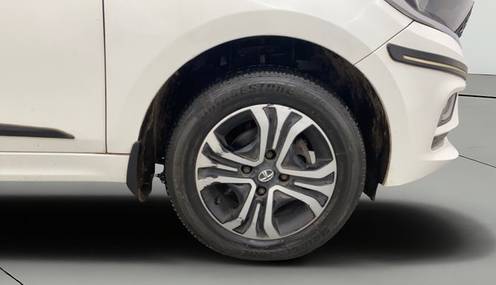 2022 Tata TIGOR XZ PLUS CNG, CNG, Manual, 50,774 km, Right Front Wheel