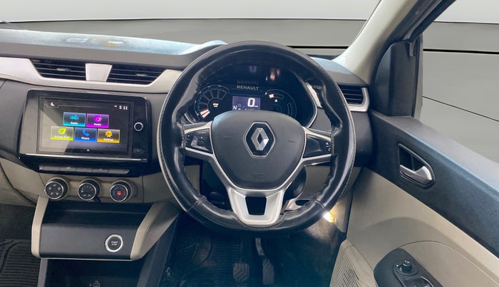 2021 Renault TRIBER RXZ AMT, Petrol, Automatic, 51,472 km, Steering Wheel Close Up