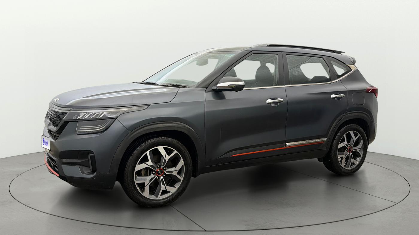 2023 KIA SELTOS X LINE 1.5 DIESEL AT, Diesel, Automatic, 65,976 km, Left Front Diagonal