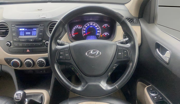 2015 Hyundai Grand i10 ASTA 1.2 KAPPA VTVT, Petrol, Manual, 47,435 km, Steering Wheel Close Up
