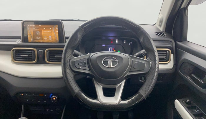 2023 Tata PUNCH ACCOMPLISHED DAZZLE SUNROOF CNG MT, CNG, Manual, 14,263 km, Steering Wheel Close Up