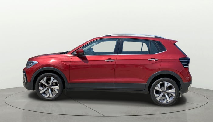 2022 Volkswagen TAIGUN TOPLINE 1.0 TSI AT, Petrol, Automatic, 24,835 km, Left Side