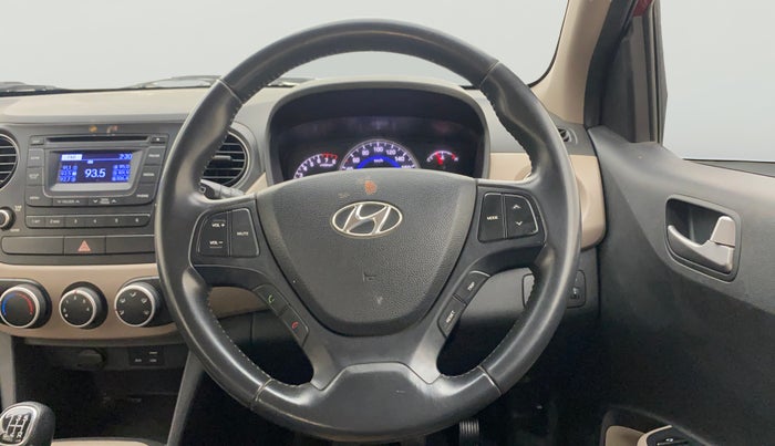 2016 Hyundai Grand i10 ASTA 1.2 KAPPA VTVT, Petrol, Manual, 42,111 km, Steering Wheel Close Up