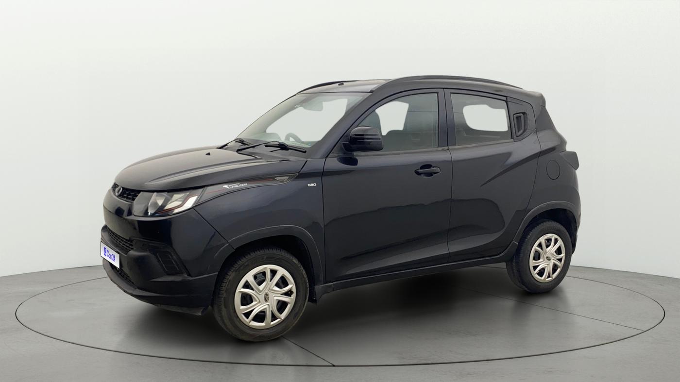 2017 Mahindra Kuv100 K4 6 STR, Petrol, Manual, 39,182 km, Left Front Diagonal