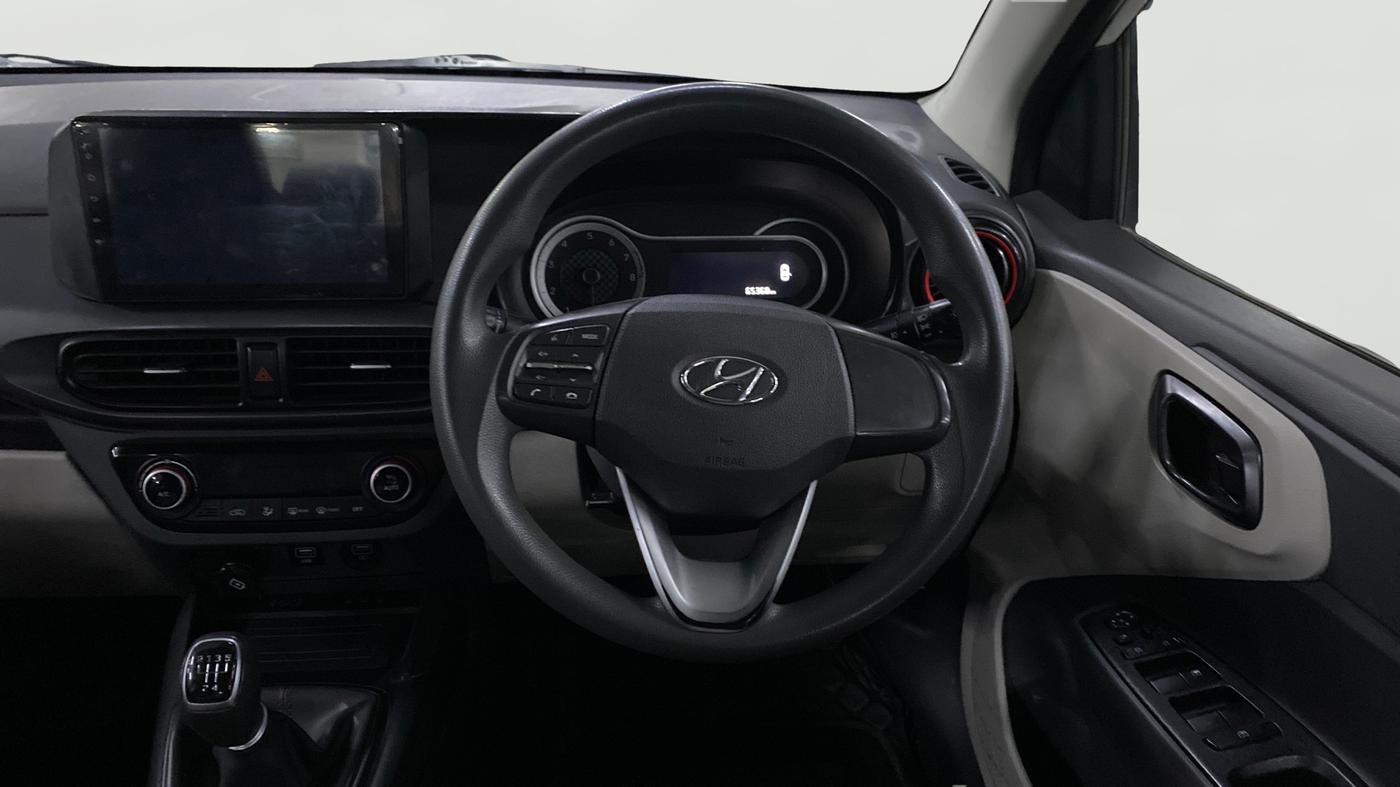 2020 Hyundai AURA SX+ 1.0 TURBO GDI MT, Petrol, Manual, 65,358 km, Steering Wheel Close Up