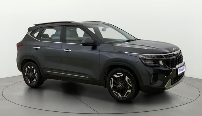 2024 KIA SELTOS HTX Plus 1.5 Diesel MT, Diesel, Manual, 5,756 km, Right Front Diagonal