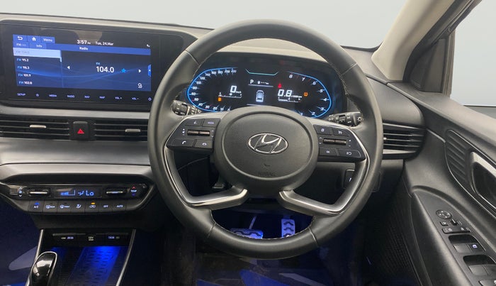 2021 Hyundai NEW I20 ASTA (O) 1.0 TURBO GDI DCT, Petrol, Automatic, 62,613 km, Steering Wheel Close Up