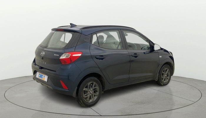 2019 Hyundai GRAND I10 NIOS SPORTZ AMT 1.2 KAPPA VTVT, Petrol, Automatic, 17,023 km, Right Back Diagonal