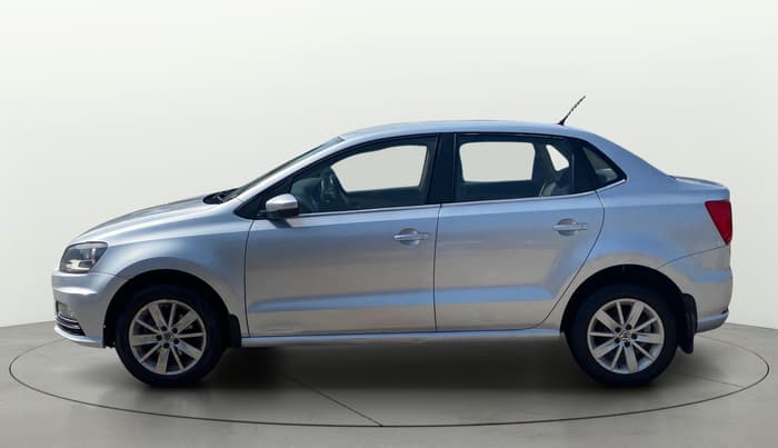 2017 Volkswagen Ameo HIGHLINE PLUS 1.5L AT 16 ALLOY, Diesel, Automatic, 1,06,109 km, Left Side