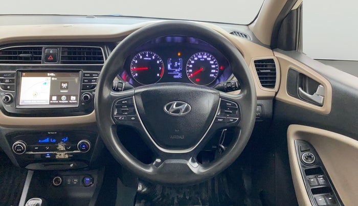 2018 Hyundai Elite i20 ASTA 1.2, Petrol, Manual, 1,32,167 km, Steering Wheel Close Up