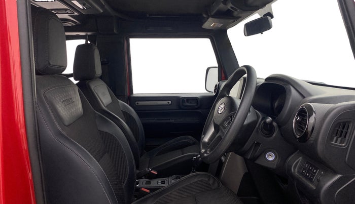 2022 Mahindra Thar LX  P 4WD AT CONVERTIBLE, Petrol, Automatic, 13,322 km, Right Side Front Door Cabin