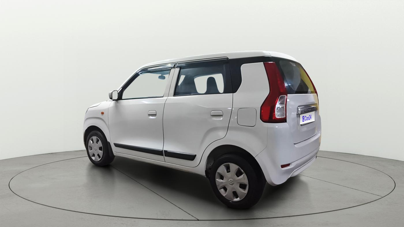 2021 Maruti New Wagon-R VXI 1.0, Petrol, Manual, 42,300 km, Left Back Diagonal