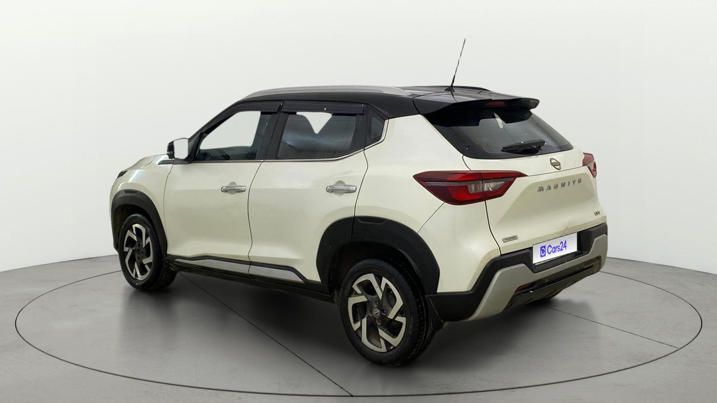 2021 Nissan MAGNITE XV PREMIUM TURBO (O) CVT DUAL TONE, Petrol, Automatic, 51,217 km, Left Back Diagonal