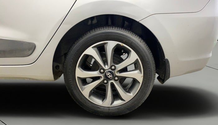 2014 Hyundai Xcent SX AT 1.2 (O), Petrol, Automatic, 10,770 km, Left Rear Wheel
