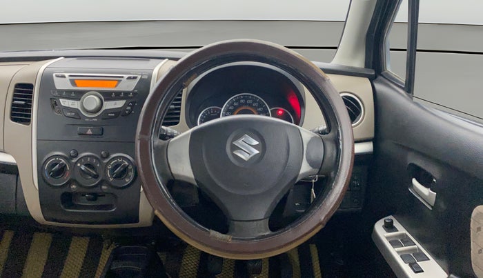 2015 Maruti Wagon R 1.0 VXI, Petrol, Manual, 78,101 km, Steering Wheel Close Up