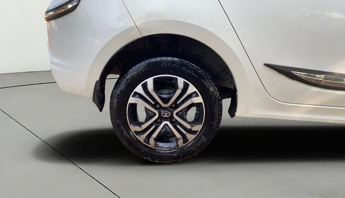 2022 Tata TIGOR XZ PLUS CNG, CNG, Manual, 81,528 km, Right Rear Wheel