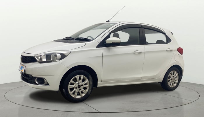 2017 Tata Tiago XZA PETROL, CNG, Automatic, 1,09,635 km, Left Front Diagonal