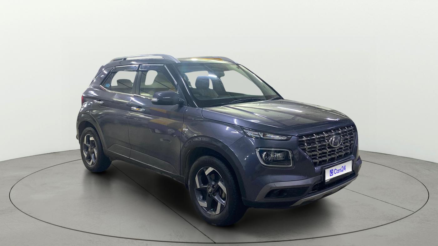 2019 Hyundai VENUE SX PLUS 1.0 TURBO DCT, Petrol, Automatic, 37,779 km, Right Front Diagonal
