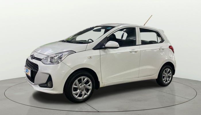 2017 Hyundai Grand i10 SPORTZ 1.2 KAPPA VTVT, Petrol, Manual, 17,933 km, Left Front Diagonal