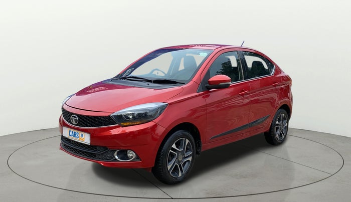 2017 Tata TIGOR XZ (O) PETROL, Petrol, Manual, 54,619 km, Left Front Diagonal