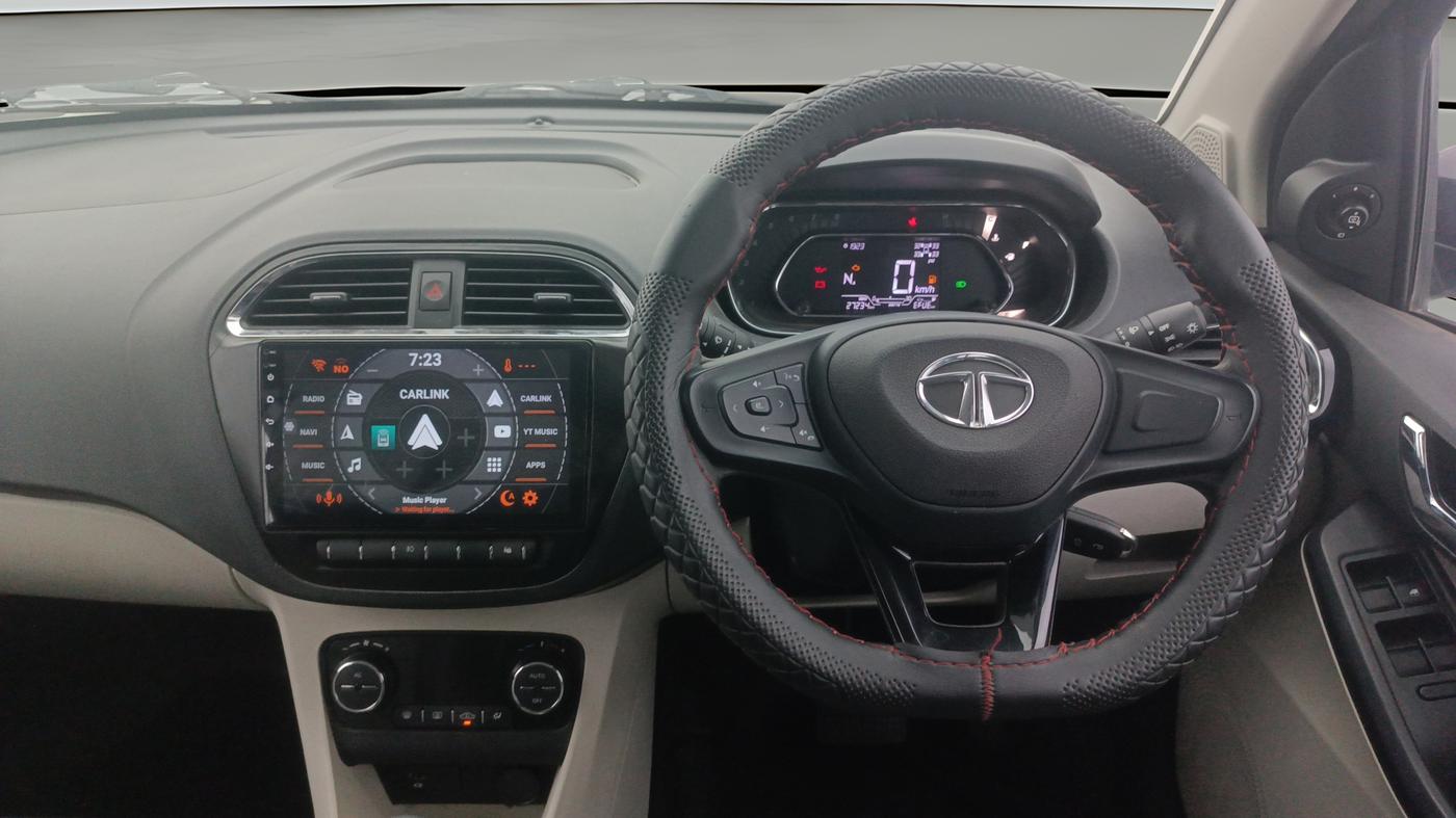 2023 Tata Tiago XZA PLUS PETROL, Petrol, Automatic, 27,220 km, Steering Wheel Close Up
