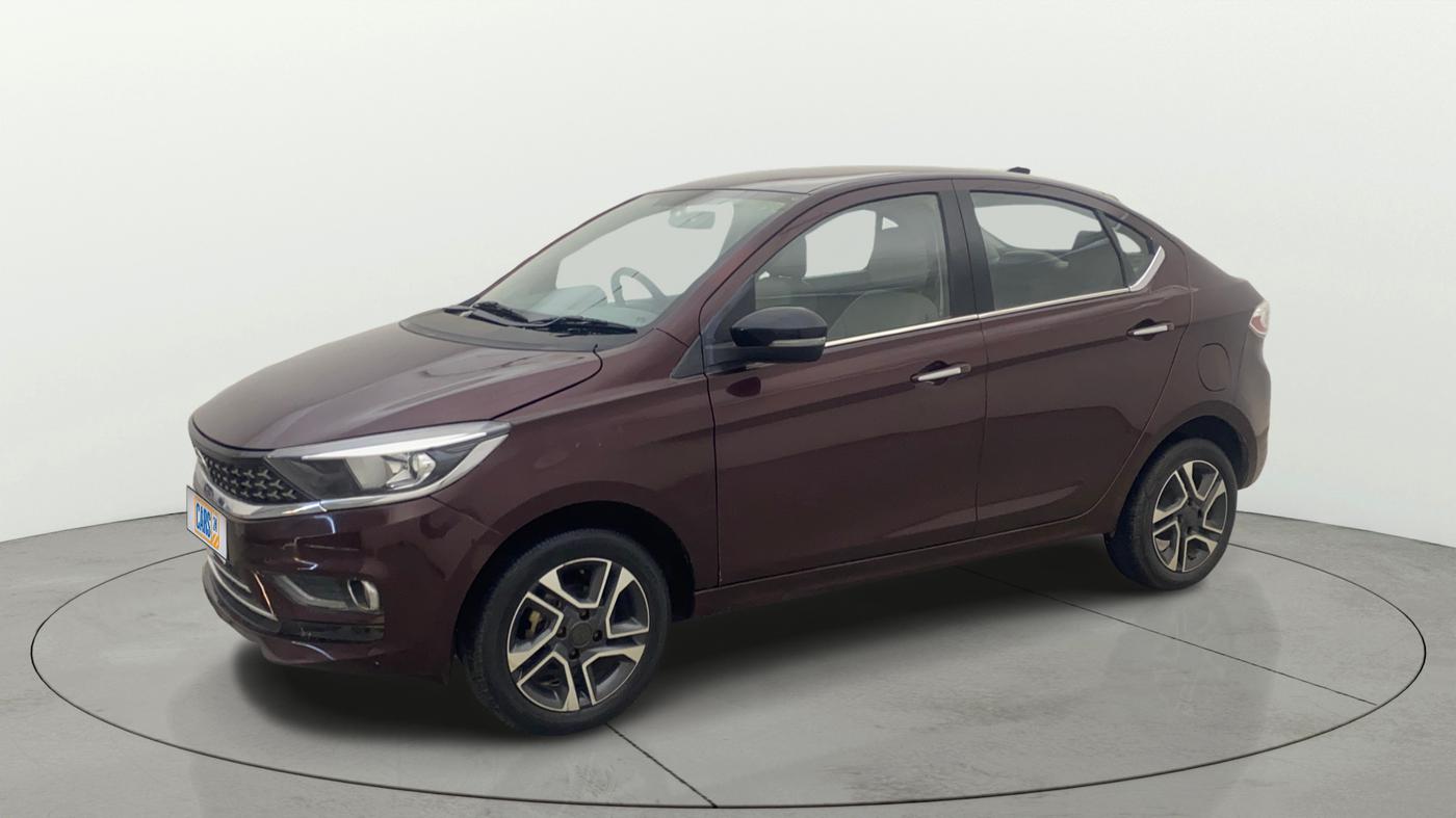 2021 Tata TIGOR XZ PLUS PETROL, Petrol, Manual, 36,219 km, Left Front Diagonal