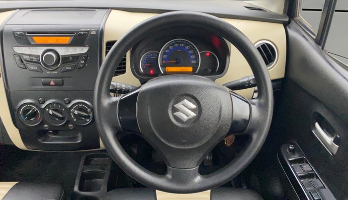 2018 Maruti Wagon R 1.0 VXI, Petrol, Manual, 50,824 km, Steering Wheel Close Up