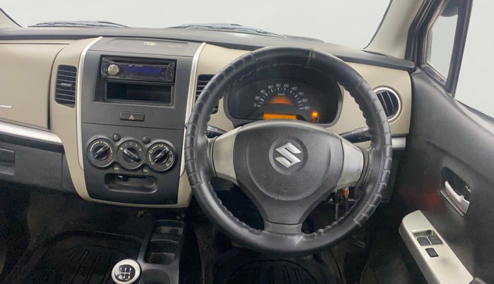 2015 Maruti Wagon R 1.0 LXI CNG, CNG, Manual, 92,101 km, Steering Wheel Close Up