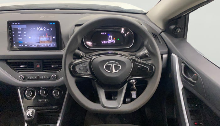 2021 Tata NEXON XM SUNROOF PETROL, Petrol, Manual, 32,181 km, Steering Wheel Close Up
