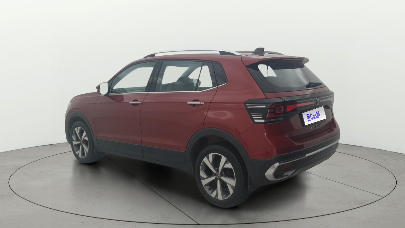 2022 Volkswagen TAIGUN TOPLINE 1.0 TSI MT, Petrol, Manual, 7,103 km, Left Back Diagonal