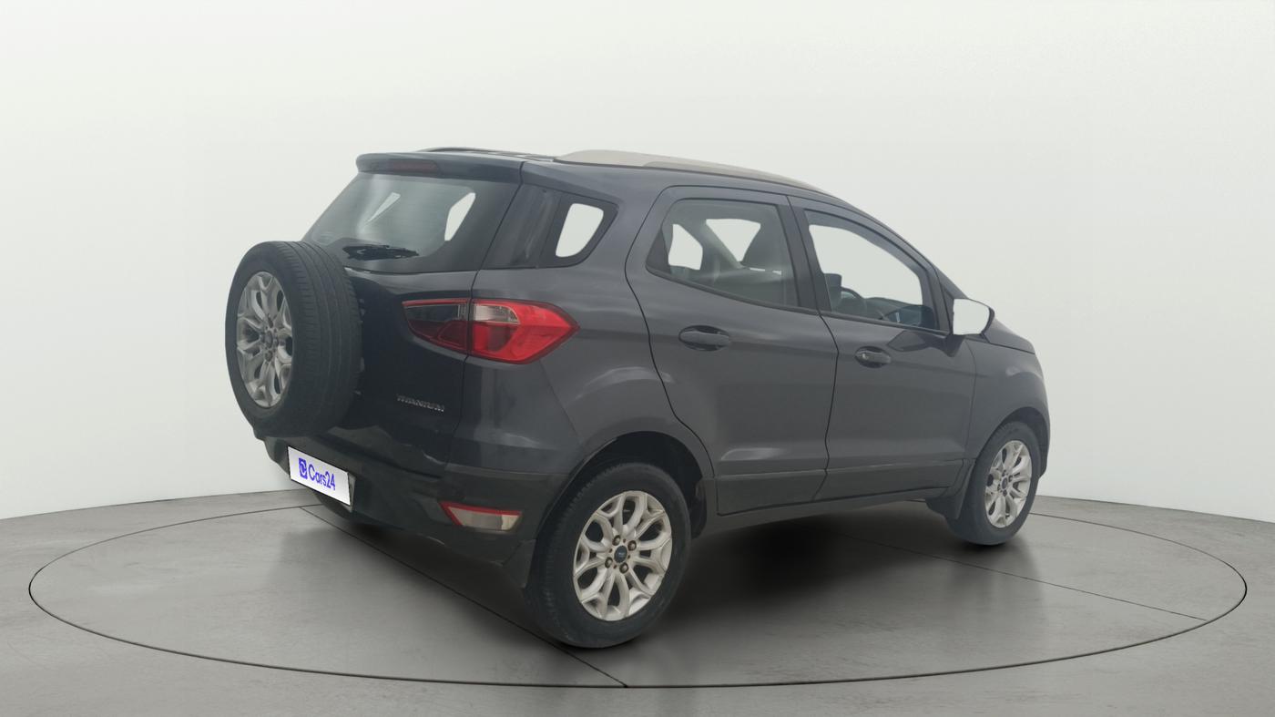 2015 Ford Ecosport TITANIUM 1.5L PETROL AT, Petrol, Automatic, 92,683 km, Right Back Diagonal