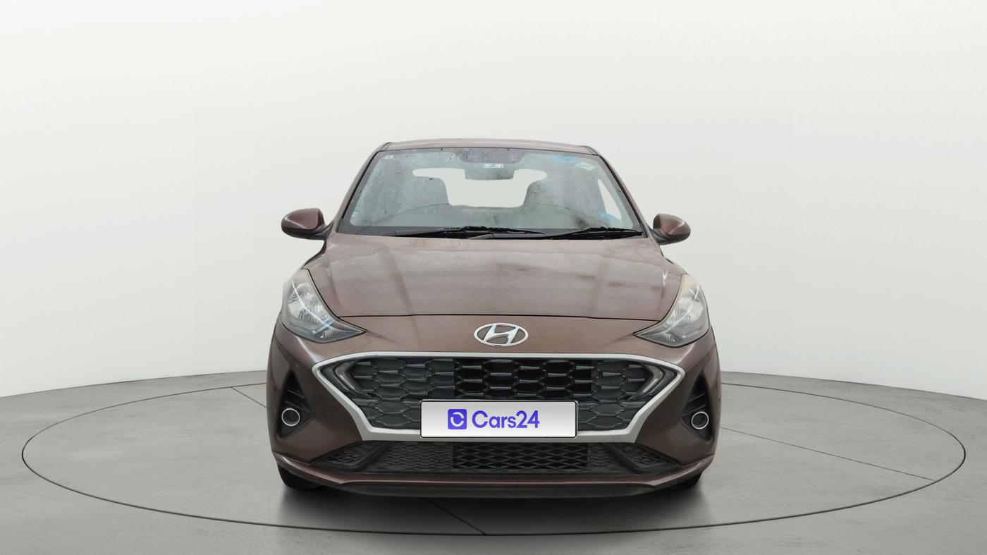 2022 Hyundai AURA S 1.2 CNG, CNG, Manual, 12,695 km, Front