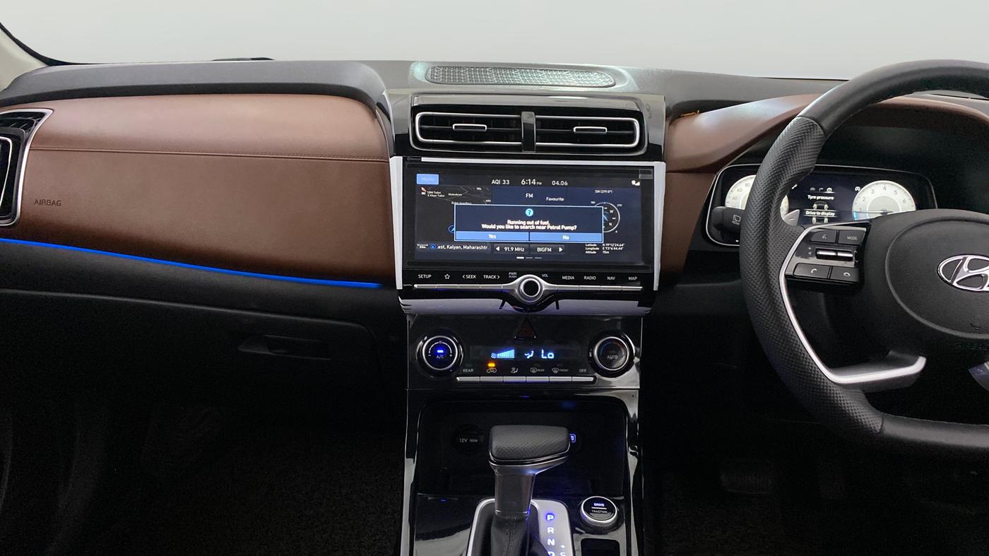 2023 Hyundai ALCAZAR  SIGNATURE (O) DCT 1.5 PETROL 7STR, Petrol, Automatic, 36,394 km, Air Conditioner